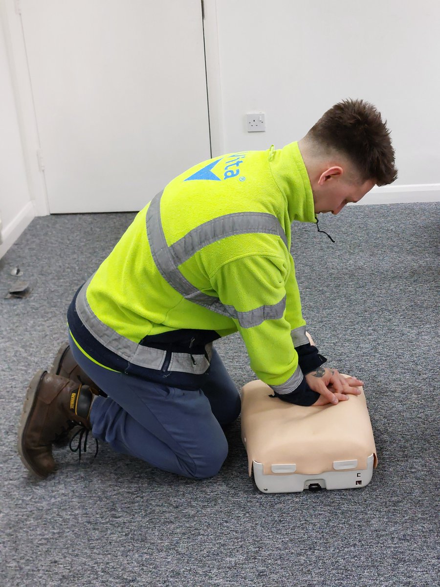 White Dog First Aid (@whitedogfa) on Twitter photo Another great day yesterday teaching Basic Life Support to the teams at <a href="/TechnicalFoam/">Technical Foam</a> in conjunction with <a href="/HazardAlley/">Safety Centre Charity</a>. Love supporting companies who invest in the health & wellbeing of staff, customers, and stakeholders - and who like to have fun in the process!
#firstaid #CPR Another great day yesterday teaching Basic Life Support to the teams at <a href="/TechnicalFoam/">Technical Foam</a> in conjunction with <a href="/HazardAlley/">Safety Centre Charity</a>. Love supporting companies who invest in the health & wellbeing of staff, customers, and stakeholders - and who like to have fun in the process!
#firstaid #CPR