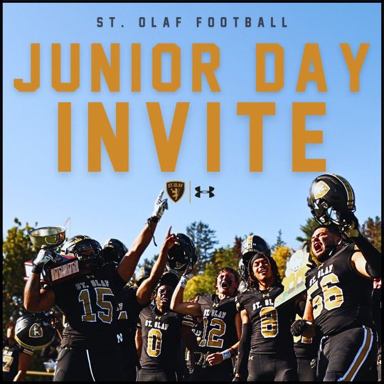 Thank you <a href="/CoachLucasKlein/">Lucas Kleinschrodt</a> for the Junior Day Invite. Can’t wait to learn more about the program and see the campus.