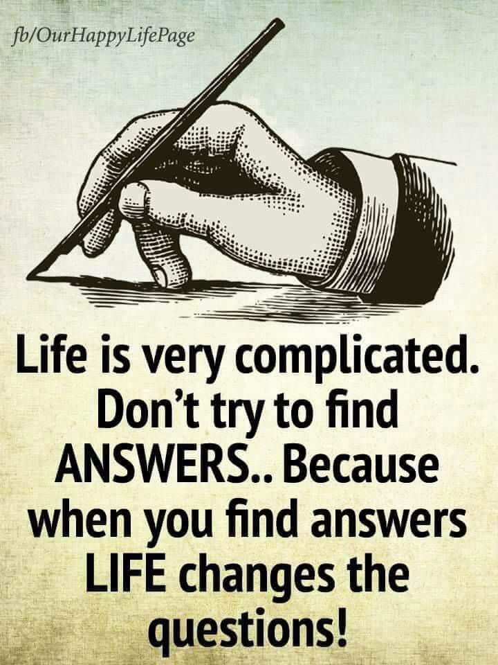 RupaliKidecha's tweet photo. Life is very complicated.

Don't try to find ANSWERS.. Because when you find answers LIFE changes the questions!
🌈𝐆𝐎𝐎𝐃 𝐌𝐎𝐑𝐍𝐈𝐍𝐆  🌄