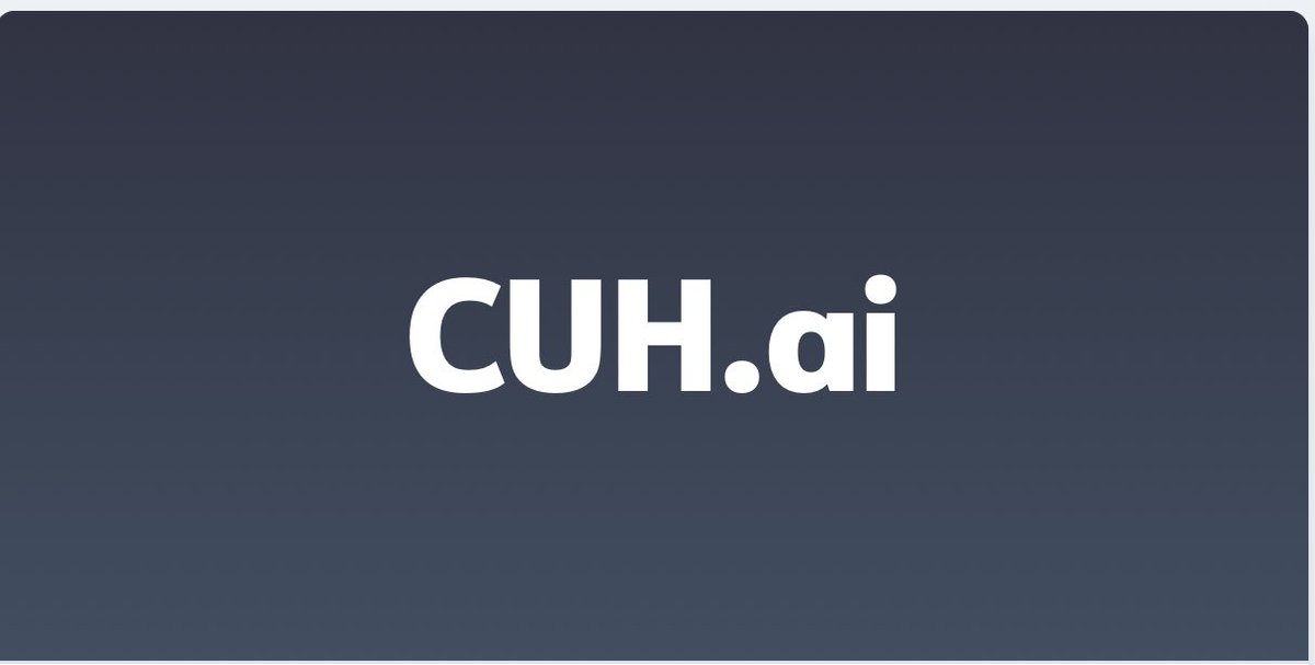 vendname's tweet image. Let me introduce CUH

Cognitive Utility Helper (CUH), cognitive highlights that the AI isn’t just a simple tool—it has the ability to analyze, learn, and make intelligent decisions, much like a human brain but powered by artificial intelligence.

WHO is ready for the future?
RT📕