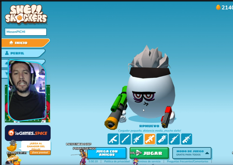MesenPichi's tweet photo. Siempre quedo así cuando me ganan en Shell Shockers gracias por acompañarme a un directo mas.
#RIP #shellshockers #gameonline #gamefree https://t.co/zS16gQtimd