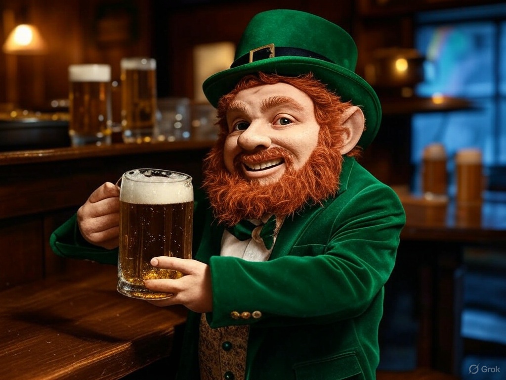 CryptoHitmann's tweet image. I think leprechauns are just Santa Elves that got fired for drinking on the job 🍻