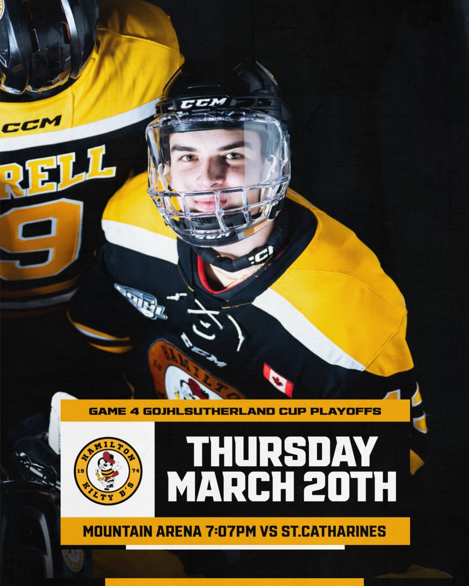 🥺Will we be seeing you Thursday?

#GOJHL | #HamONT