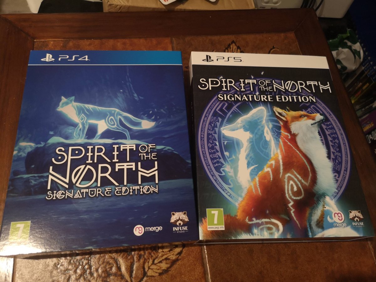 TeamTigerTails's tweet photo. @silverliningint Hoping for a physical edition I can put alongside my copies of the first game.  Spirit of the North 2 is looking fantastic so far.  Looking forward to seeing more of it. https://t.co/jMAZeagCQp
