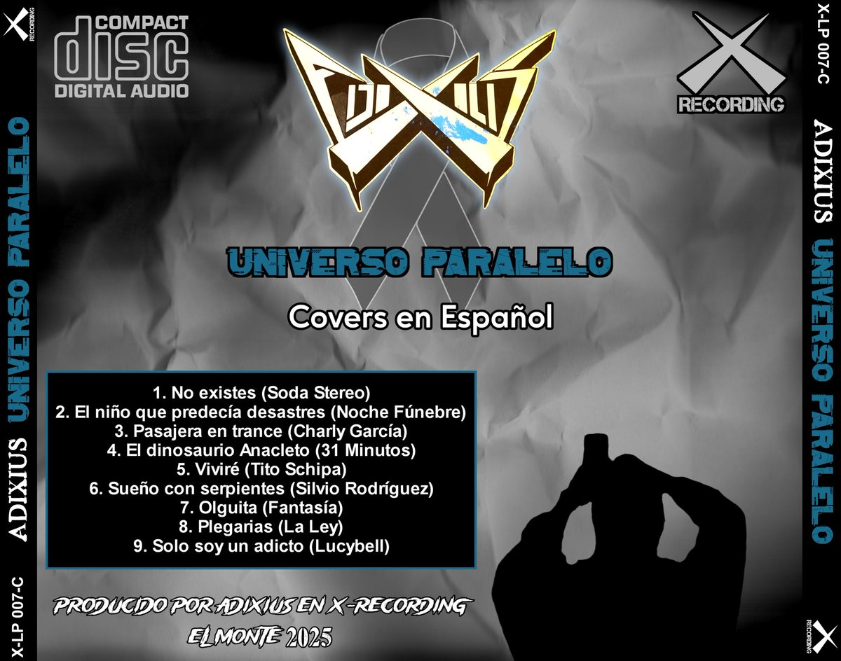 adixius's tweet photo. Les quiero compartir la contra portada del álbum.
En ella encontrarán una sombra que es de mi mamá cuando trabajaba de guardia. La foto es de Diciembre de 2024 y aunque no está físicamente siempre estará conmigo.
Gracias gente! https://t.co/eEFHClS2Fq