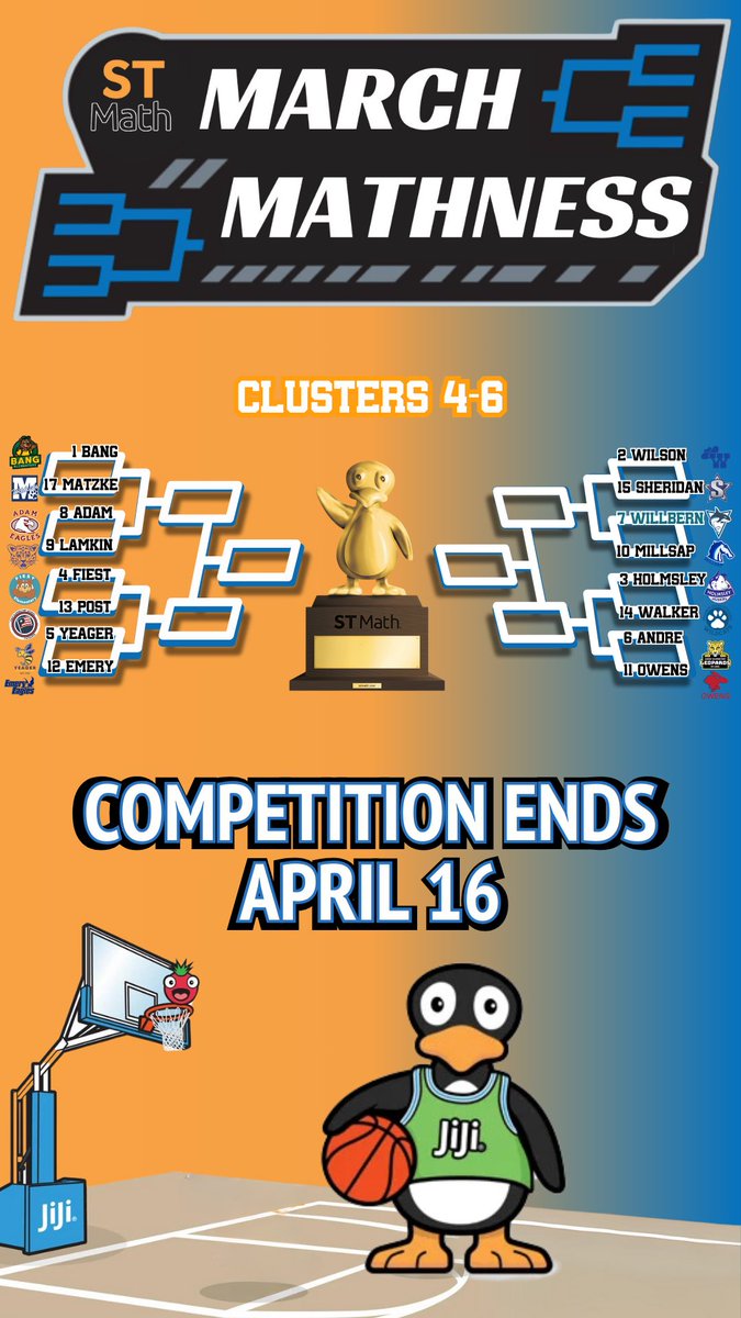 Willbern Elementary (@willbernes) on Twitter photo The bracket is set! @CFISDmath <a href="/laurabethadams/">Laura Adams</a> <a href="/MINDEduOrg/">MIND Education | Creators of ST Math</a> <a href="/JulieHinaman/">Julie Hinaman</a> #beWillbern <a href="/CyFairISD/">Cypress-Fairbanks ISD</a> The bracket is set! @CFISDmath <a href="/laurabethadams/">Laura Adams</a> <a href="/MINDEduOrg/">MIND Education | Creators of ST Math</a> <a href="/JulieHinaman/">Julie Hinaman</a> #beWillbern <a href="/CyFairISD/">Cypress-Fairbanks ISD</a>