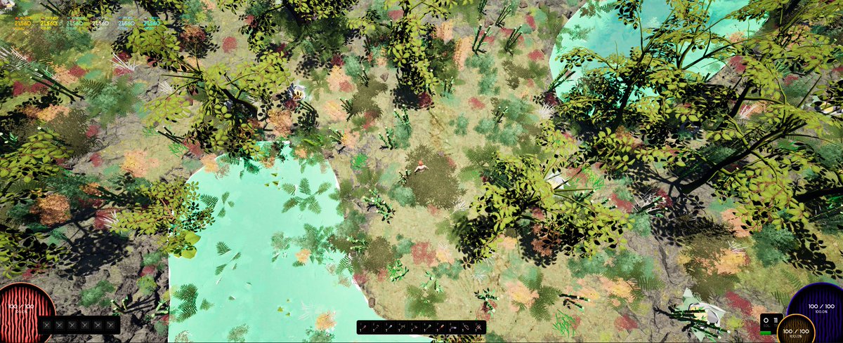 0xgamedev's tweet image. #indiegames bioms experimental templates for my survival omg rpg game #gamedev #screenshotsaturday