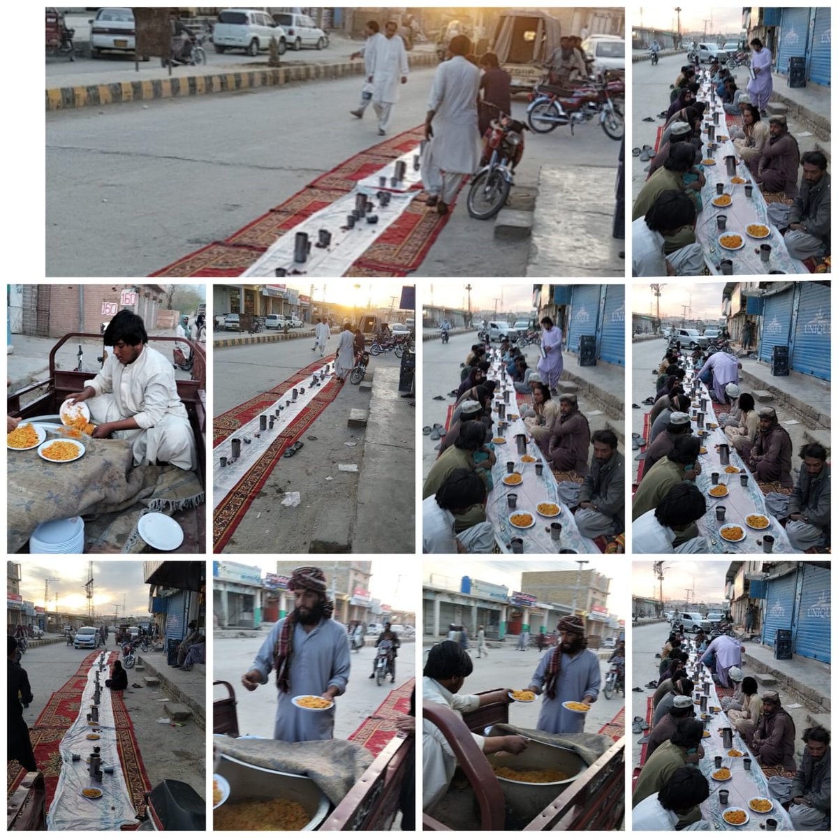Barkatzaib's tweet photo. سولہواں   رمضان افطاری ۔۔۔
افطار سبیل فی سبیل اللہ ۔۔۔
نوشکی 
نوشکی ۔ گندار ٹینٹ سروس اینڈ پکوان نوشکی کی جانب سے مخیر حضرات کے تعاون  سے ڈبل روڈ نزد بی اینڈ آر ریسٹ ہاؤس  سمیت دو قریبی  مساجد میں  افطار سبیل فی سبیل اللہ لگائے گئے ۔۔ https://t.co/k4lKOZEHAY