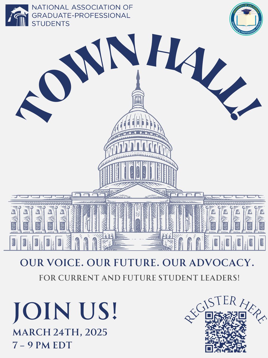 The FAARM Project (@thefaarmproject) on Twitter photo Our friends at the National Association of Graduate-Professional Students (NAGPS) and University of California Graduate and Professional Council (UCGPC) will be holding a town hall next Monday, March 24th, at 7pm Eastern time. Register here: Our friends at the National Association of Graduate-Professional Students (NAGPS) and University of California Graduate and Professional Council (UCGPC) will be holding a town hall next Monday, March 24th, at 7pm Eastern time. Register here: