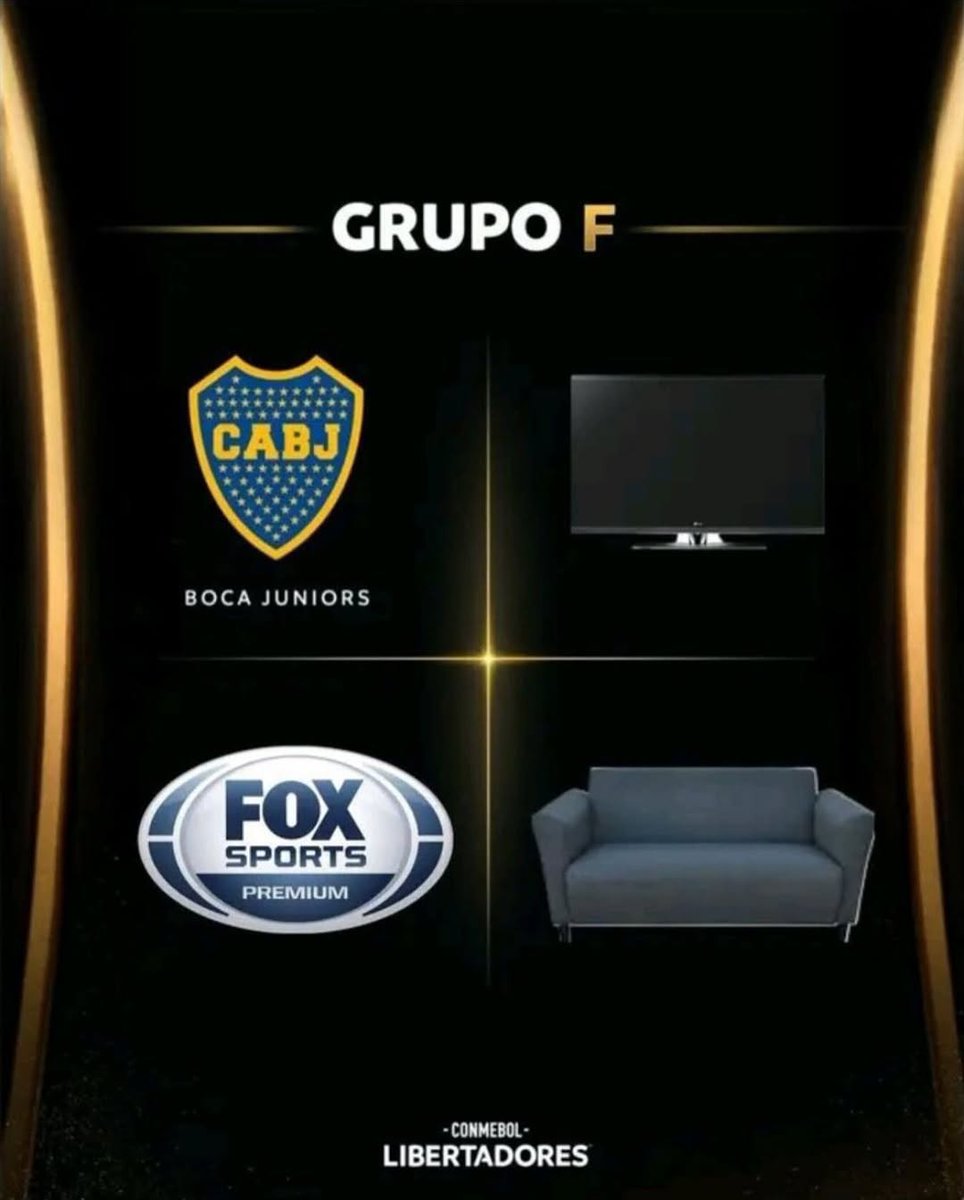 TendenciaDepor's tweet image. "Boca Juniors"

Porque no salió en ningún bolillero de la fase de grupos y va a tener que ver por televisión la Conmebol Libertadores. Jaja, cómo te va a eliminar Alianza Lima en la Bombonera, ni jugó hoy pero alta putita el Xeneize.