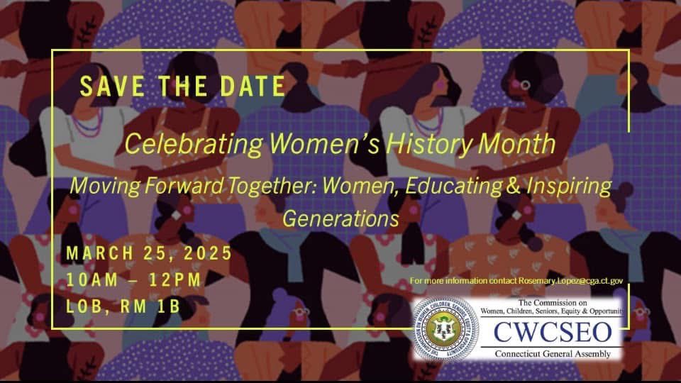 Women, Children, Seniors, Equity and Opportunity (@cwcseo) on Twitter photo Come join us as we will be welcoming an incredible panel of women to explore what it means to move forward together in education, leadership, and progress—fostering mutual support among women of color and all who champion equity. Contact: rosemary.lopez@cga.ct.gov Come join us as we will be welcoming an incredible panel of women to explore what it means to move forward together in education, leadership, and progress—fostering mutual support among women of color and all who champion equity. Contact: rosemary.lopez@cga.ct.gov