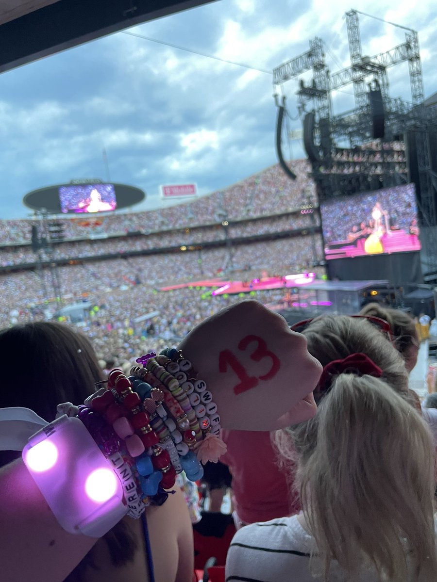 Halien2424's tweet photo. It was rare, I was there and got to experience the tour of the century not once, but twice. @taylornation13 #TSTheErasTour #iHeartAwards2025 https://t.co/Rx4Kt50Q68