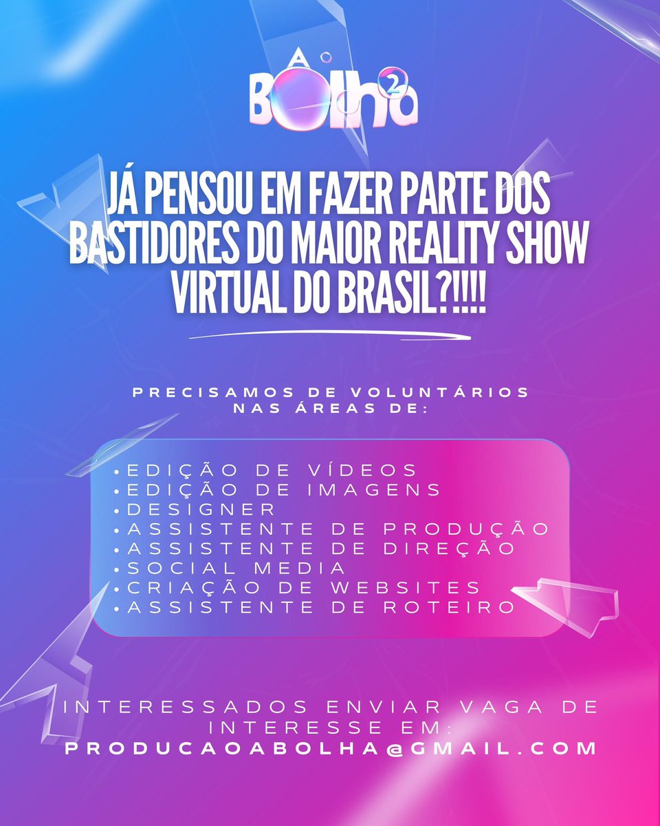 poptime's tweet photo. O ex-BBB Victor Hugo revelou abriu vagas voluntárias para a produção de seu reality "A Bolha". Vão se inscrever? https://t.co/KqrK2SeWiP