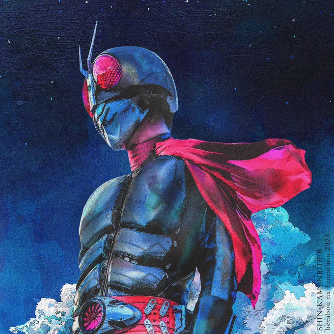 最速上映で観に行きました!!もう2年になるのか。大好きな映画です!#シン・仮面ライダー 