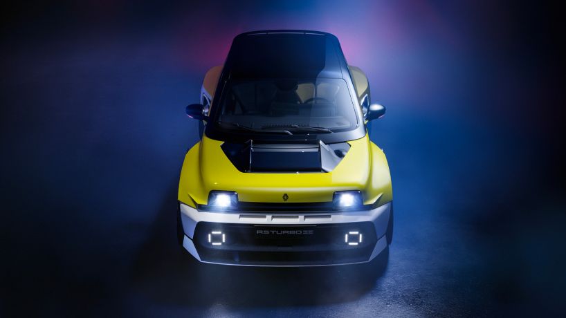 designboom's tweet photo. - @renault_fr 5 turbo 3E comes out as electric reboot of the 1980s mini supercar https://t.co/NKGlcjU90u https://t.co/WA5pxsPuLR