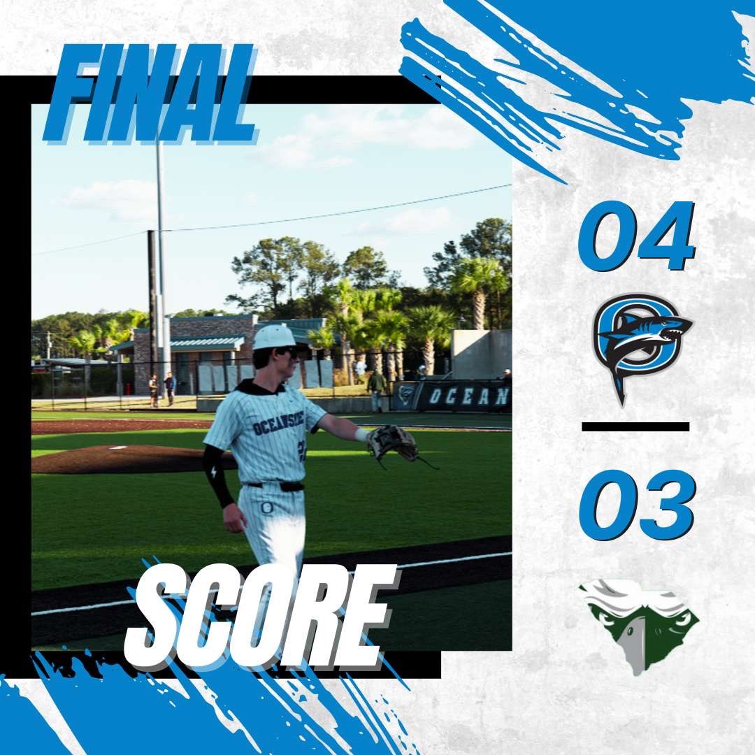Final. 🔒

Landsharks take down Beaufort at home.

<a href="/Scottyhenry34/">Scott Henry</a> 2-3 2R 3B BB SB
 <a href="/Becker2027/">Charles Becker</a> 1-4 R RBI SB 
<a href="/Aidan_Brusman/">Aidan Brusman</a> 2-3 2B RBI SB
<a href="/smoothbutter28/">Charlie Johnson</a> 1-2 R RBI BB SB <a href="/COLearyJr2027/">Christopher O’Leary Jr.</a> 1-2 RBI BB 
Bowen Stickler 1-2 BB SB
WP: <a href="/HenryElizondo6/">Henry Elizondo</a> 4.0IP 6H 3ER 3SO