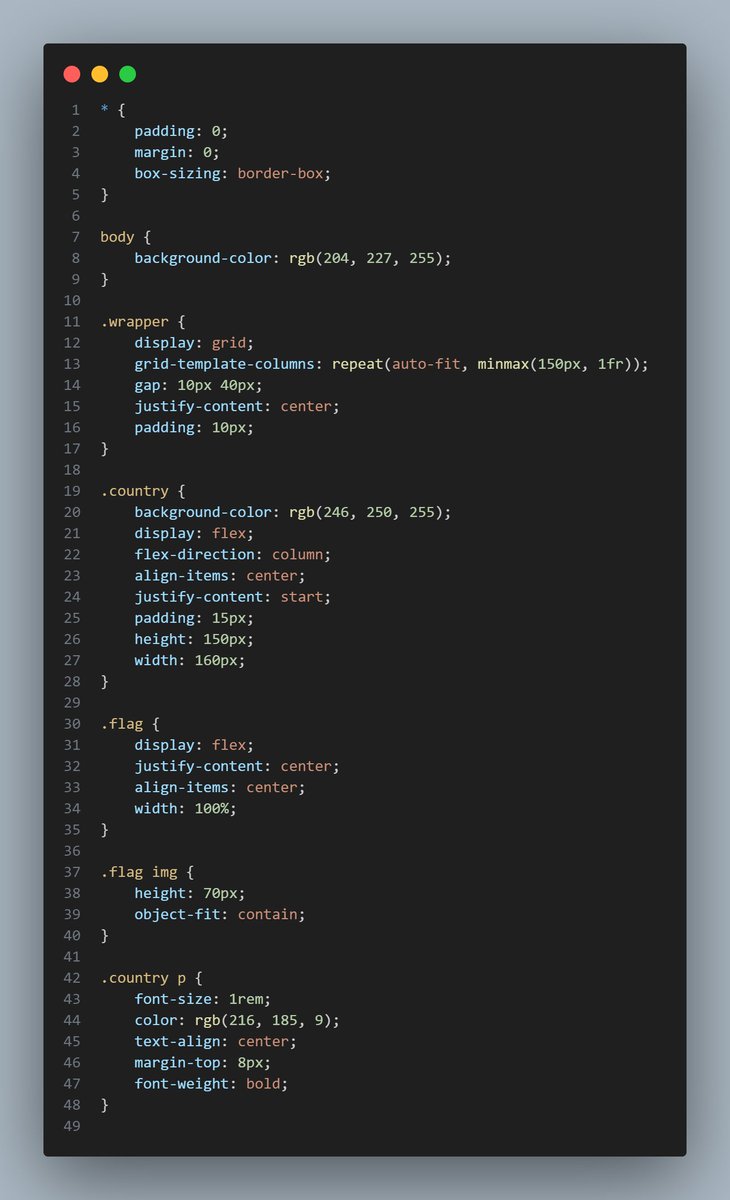 ObaaYaa_Dora's tweet image. Day 45 - 48 of my #100DaysOfCode with @stechie_school 
We were tasked to do this using HTML and CSS, however, focusing on only the flag and the country name. This project should have taken me less than 1 hour but it took ....

#PersistenceIsKey
 @Zerebel_ @kwesi_dadson @LotusesK