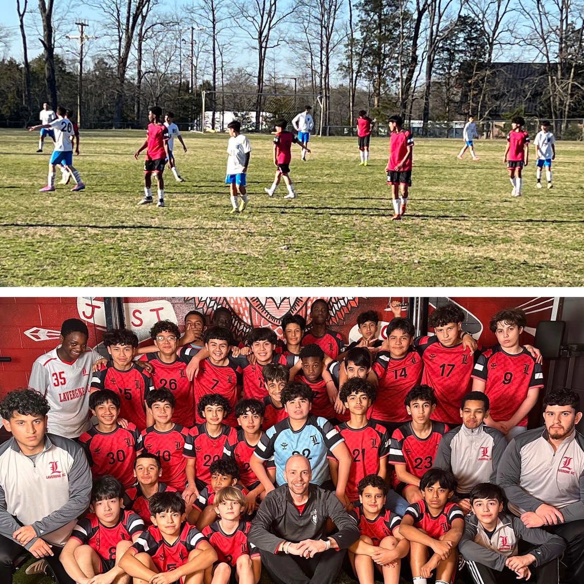 Congratulations to our Boys Soccer team for their 3-0 win over Rockvale today!!! Danny Almanza lead the way offensively with 2 goals and 1 assist. Oscar Erazo also scored. Great team effort today!!!
#LMSLegacy