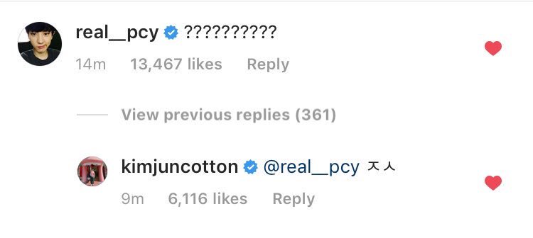 SUHOpixel's tweet photo. 190316 kimjuncotton ig 

🐰: “EXO”

🐥: “Sorry but you can't film such things, please delete it” 

🍒: ??????????” 
—>🐰: “I’m sorry” [in slang]

 #수호 #SUHO https://t.co/DK4JXt2PGl