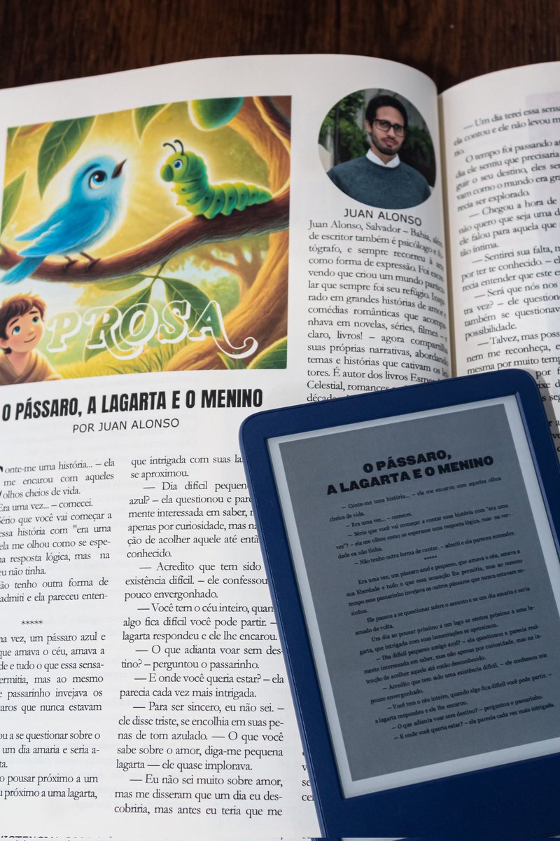 jualonso07's tweet photo. • O Pássaro, A Lagarta e o Menino 🐦🐛🧒🏻
"Devemos saber como amar, a nós mesmos e aos outros, o amor machuca se não for da maneira correta, não há uma fórmula, mas há medidas." 
.
.
.
#autor #contos #kindle #bookstagram #autorindependente #escritor #escritacriativa #escrita https://t.co/JOHA5szS7c