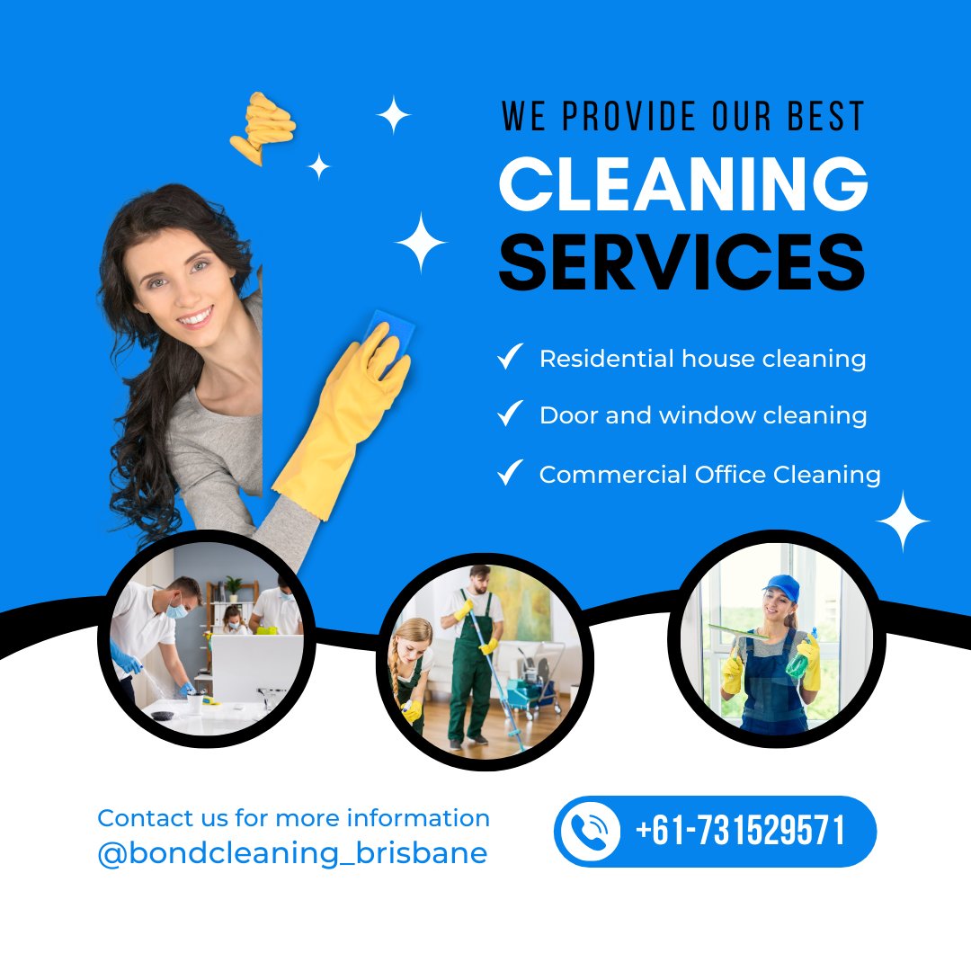 🏡✨ Brisbane’s Best Cleaning Services! ✨🏡

Looking for expert &amp; professional cleaners? We deliver top-quality bond cleaning to help you get your bond back—fast &amp; hassle-free! ✅

📞 Book now: +61-731529571.

#BestCleaners #ExpertCleaningServices #Brisbane #ProfessionalCleaners