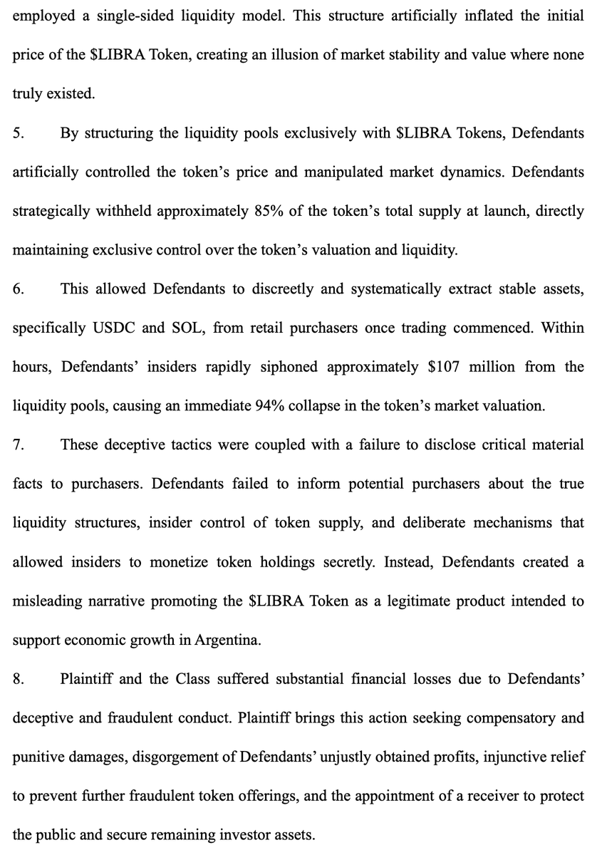 BurwickLaw's tweet photo. Tonight, our firm filed a class action complaint in the Supreme Court of New York on behalf of our client. We allege that Kelsier, KIP, Meteora, and related parties orchestrated an unfair token launch ($LIBRA), allegedly misleading purchasers and harming retail investors. https://t.co/H7dD2LaARK