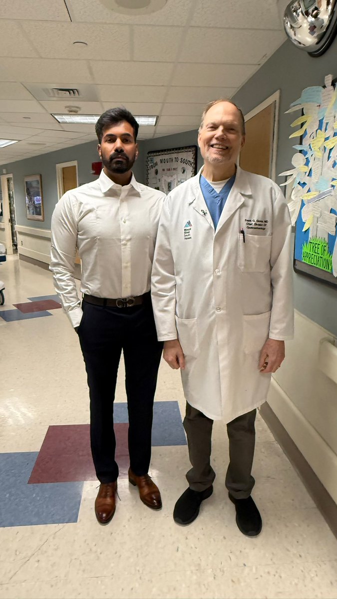 Met two legendary endoscopists today.