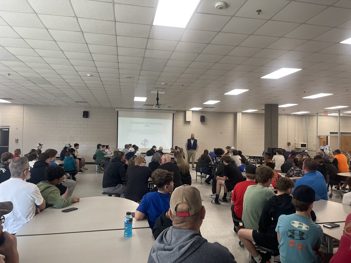 Great start to our 2025-2026 season with an awesome kickoff meeting. #hokahey Make sure you are in the remind to receive program information!