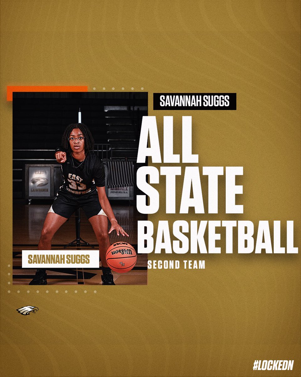 Congratulations to Savannah Suggs &amp; Macey Austin for making All State Second Team🦅.

#LockedN | #EastLawrenceAthletics