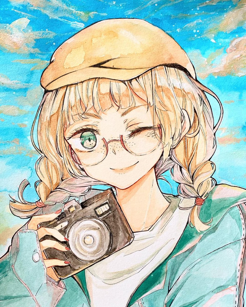 jpmercs2's tweet photo. 微笑！
。
。

#follow #hkig #香港插畫 #插畫 #draw #drawing #paint #painting #Watercolor #art #artist #artistsoninstagram #artwork #sketch #手描き 
#絵が好き 
#繪塗鴉いてみた
#絵が好き
#繪塗鴉いてみた
#絵が好き 
#繪
#塗鴉 https://t.co/dQPDEuPKuU