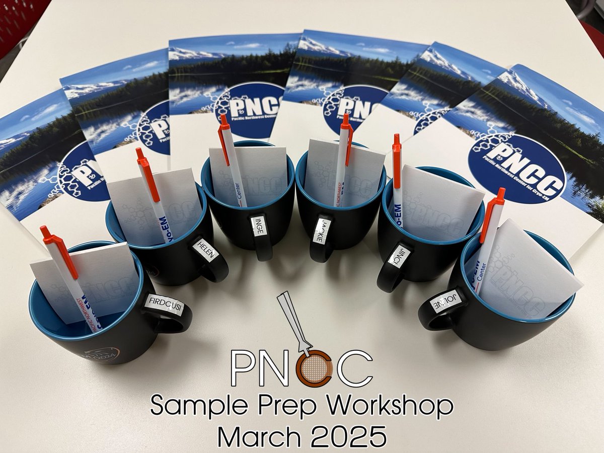 CryoEM_PNCC's tweet image. We are excited to welcome six new trainees this week to our hands on Sample Preparation Workshop, March 2025 edition. Shout out to our SPOCs, Nancy Meyer, Marzia Miletto and Omar Davulcu for running the show.