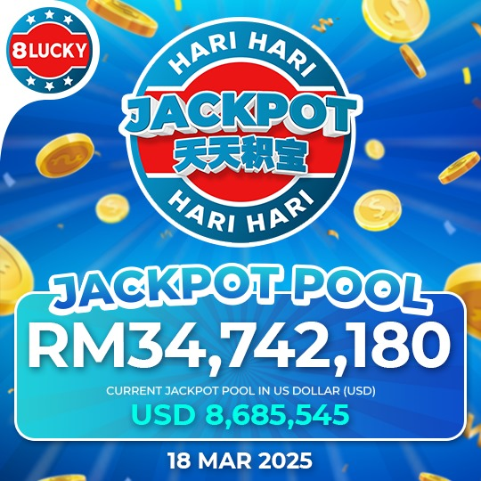 winboxatas168's tweet photo. 🔵 8 Lucky Jackpot
累计超过三千四百万啦
天天好运积宝金额达 MYR 34,742,180

🟣 9 Winbox Jackpot
累计超过四百千啦
积宝金额达 MYR 460,996

*********

马票高赔率哪里找？？？
✅EKOR 赔率高 
✅自己买自己赢
 大: 3500 小: 5000 单A: 8300 

#8Lucky #9Winbox #Ekor
#lottery #JackpotTime https://t.co/yXEBdJOXrQ