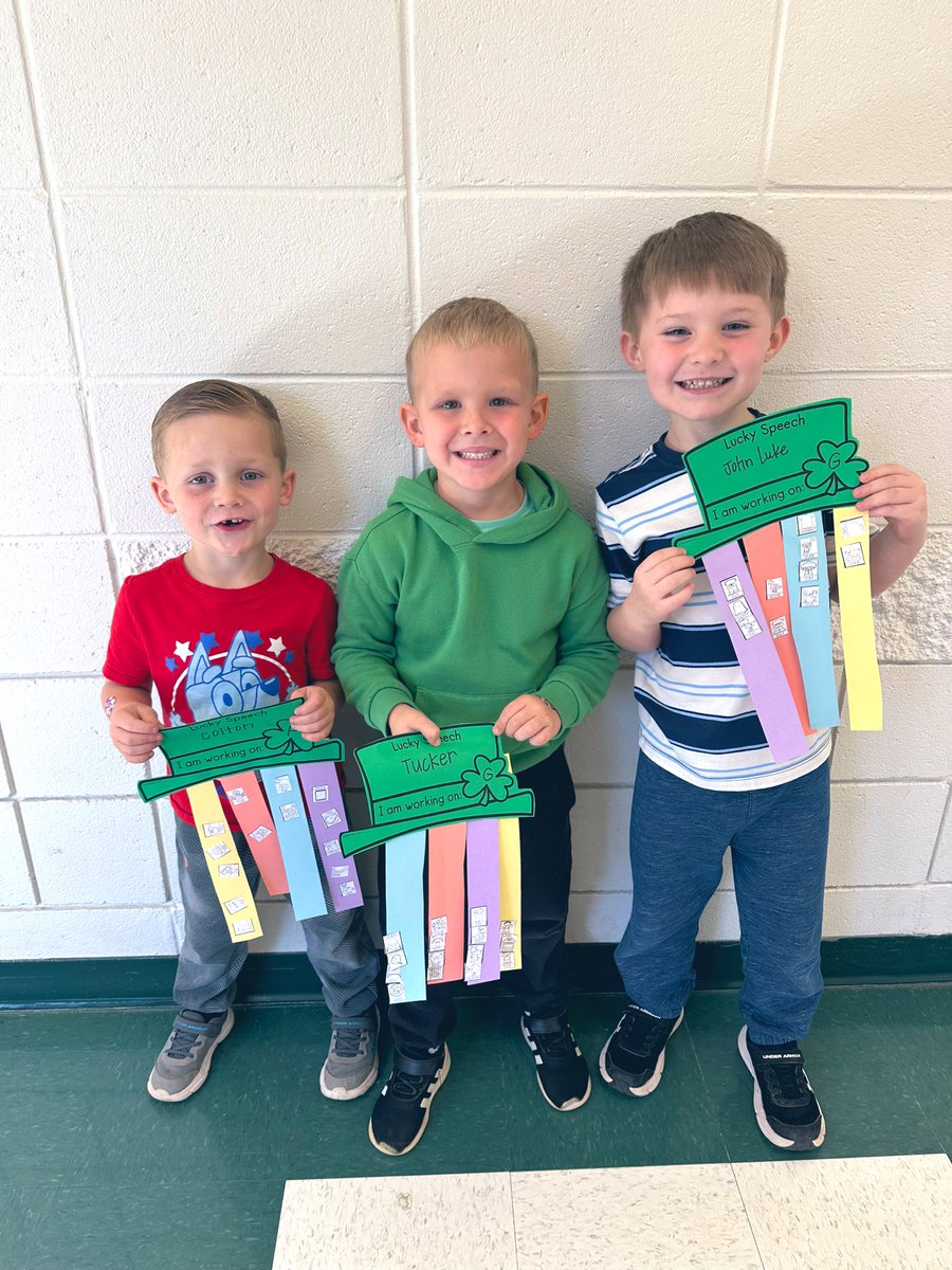 My favorite St. Patty’s Day craft with some of my PreK boys! 🍀 <a href="/MunfordElem/">Munford Elementary</a>