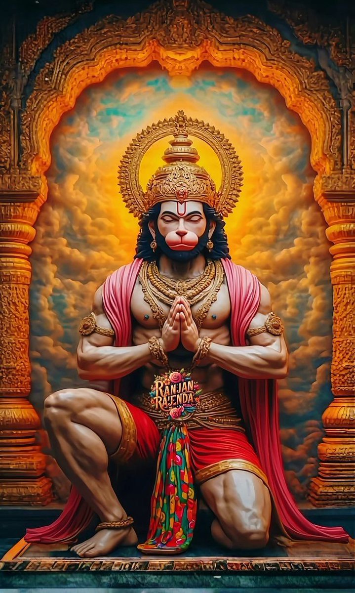 Hanuman_Bishn's tweet photo. Jai shree Ram
Jai Hanuman ji
Shubh manglwar https://t.co/VSZzhkh0Lu