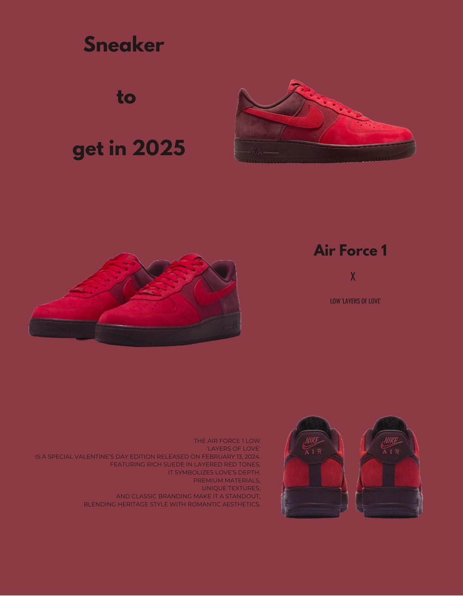 LegacyAirForce's tweet photo. Air Force 1 Low 'Layers of Love' | Limited Stock

🛒 Shop now: https://t.co/FesDOxsAvh

#NikeUSA
#AirForce1Low
#AF1Collectors
#USASneakerheads
#NikeSneakers
#SneakerCultureUSA
#HypeBeastUSA
#KicksOnFeet
#SneakerCommunityUSA
#StreetwearUSA https://t.co/K5TWrt3JoH