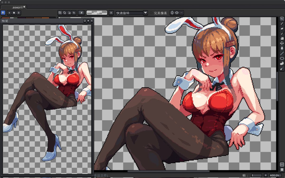 oxalisoo's tweet image. 🐰
#像素画  #pixelart  #ドット