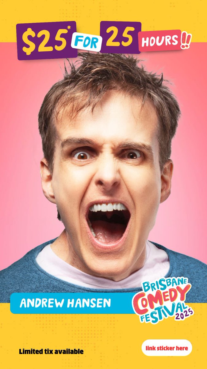 andrewjhansen's tweet image. There is currently an immense panic in Brisbane over a brief sale of my tickets. 
MrAndrewHansen.com