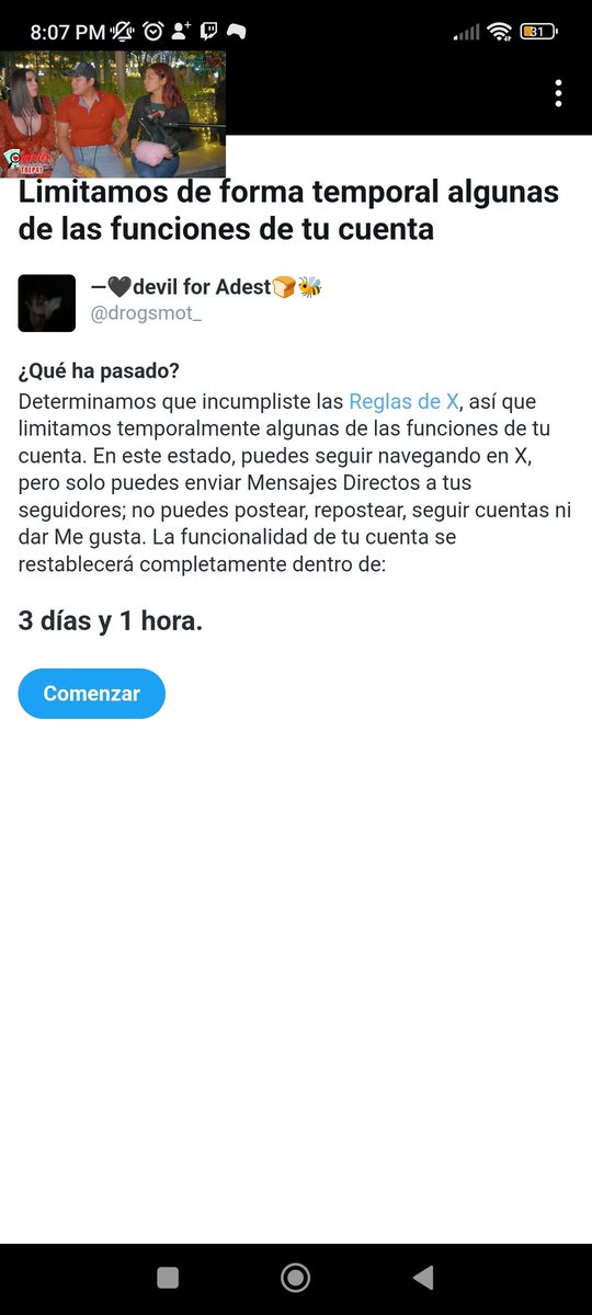 TWITTER DESBLOQUEAME😭😭😭😭😭
<a href="/drogsmot_/">—🖤devil🍞🐝</a> cuenta principal 😭