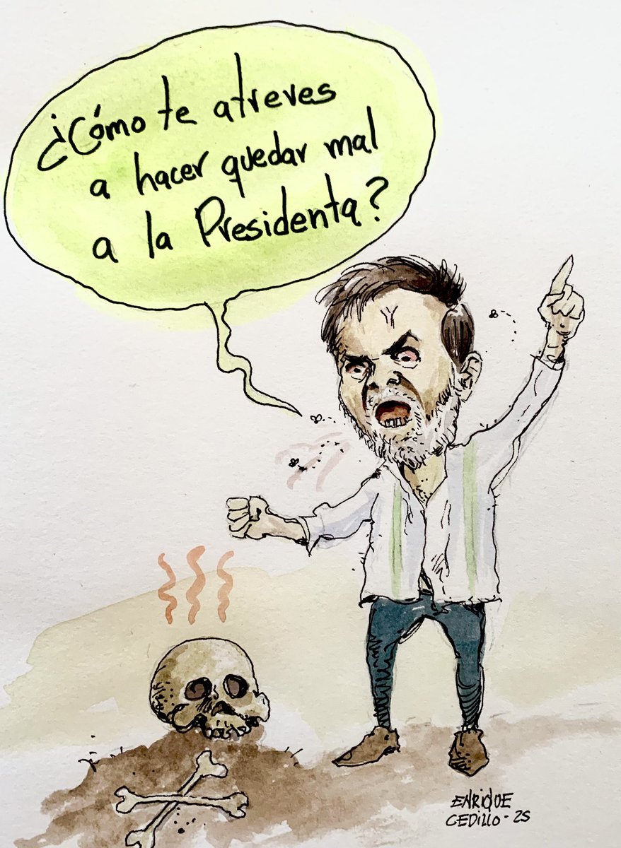 Cayó bien bajo Noroña 🤮