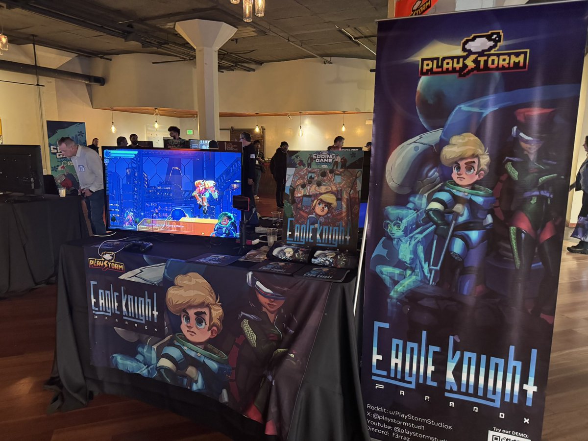 Come hang out at <a href="/indieexchange/">Media Indie Exchange</a> + <a href="/KindaFunnyVids/">Kinda Funny</a>’s Spring Showcase event and try out demos of these Latin American titles!

-  <a href="/despelotegame/">despelote ⚽ OUT NOW</a> 
- “Take Us North” <a href="/anima_creates/">Anima Interactive</a> 
- “Kraino Rebirth” <a href="/GameAtomicGames/">GameAtomic ~ Wishlist Kraino ReBirth On Steam!</a> 
- “Eagle Knight Paradox”<a href="/playstormstudi1/">Playstormstudios</a>