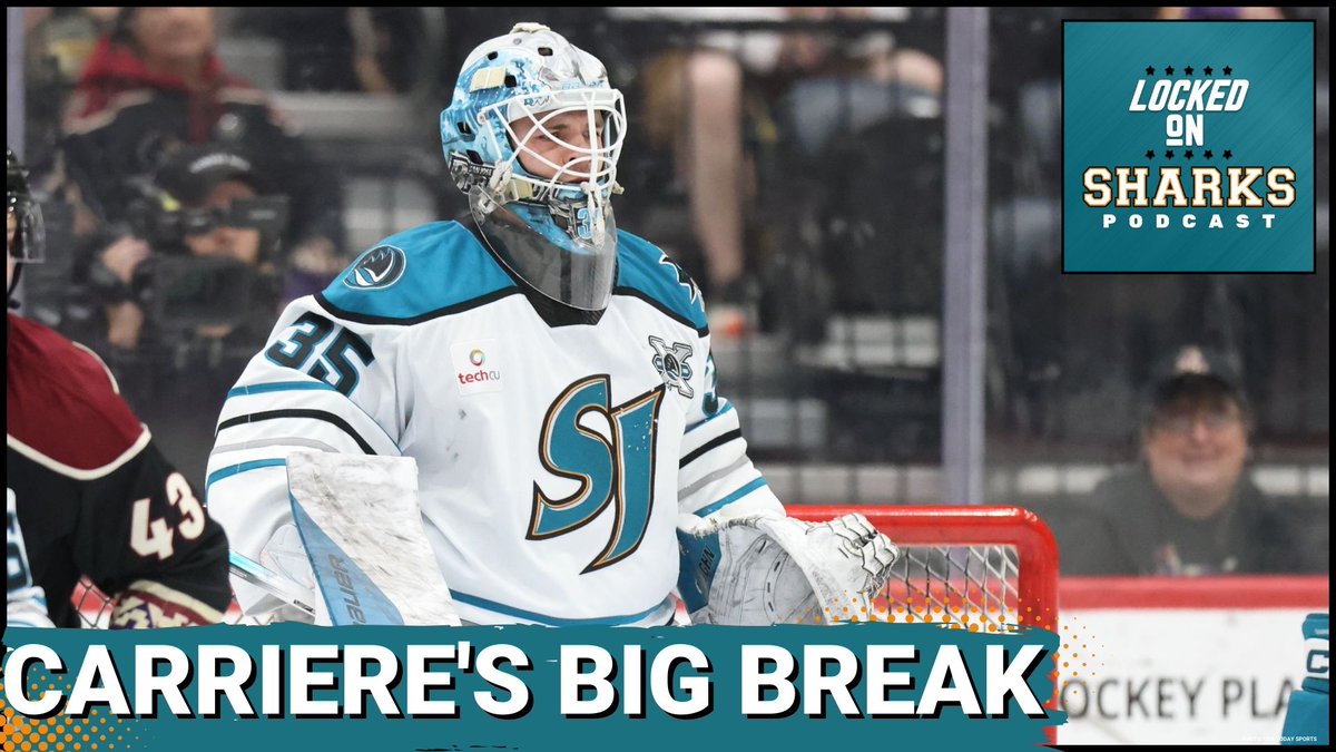 Gabe Carriere joins the show!
🦈 Early years and going to <a href="/UVMmhockey/">UVM Men's Hockey</a> 
🦈 Building confidence with <a href="/Wichita_Thunder/">Wichita Thunder</a> 
🦈 Playing with <a href="/sjbarracuda/">SJ Barracuda</a> and signing his NHL contract with #TheFutureIsTeal

📺 youtu.be/izbKyX2wngY
🎧 lockedonpodcasts.com/podcasts/locke…