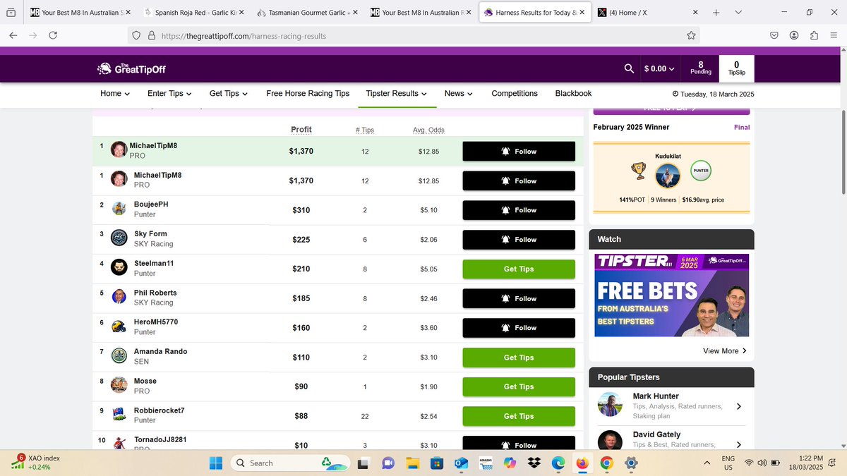 TipM8.com tweet media