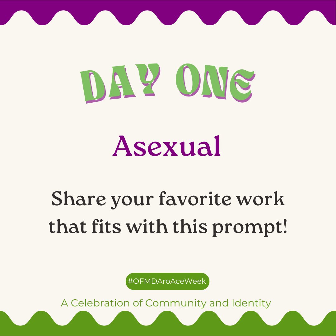 It's day one of #OFMDAroAceWeek and today's sharing prompt is: Asexual! 

Reply or QRT to share any art or fanfic that fits this theme!