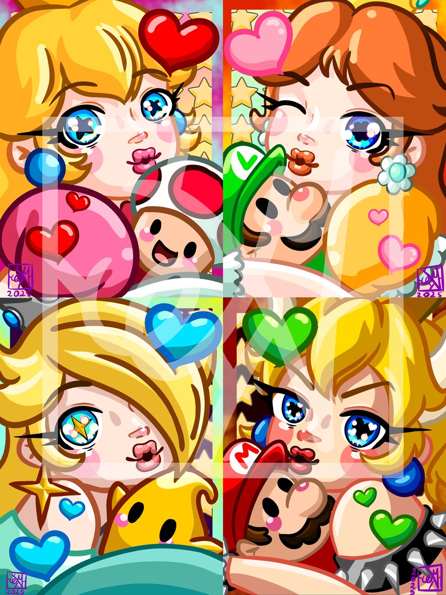 Miinishii's tweet photo. Recopilado de las princesas
Las hice por separado pero quise subirlas a todas juntas
#marioprincess #marioworld #game #fanart #princess #princesasmario #arte https://t.co/Wa6YsUw9nZ