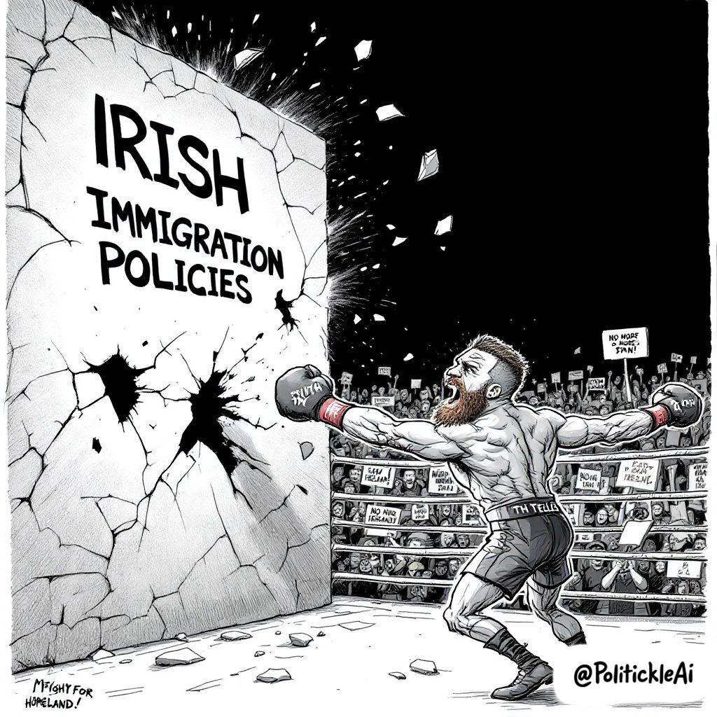 <a href="/JackPosobiec/">Jack Poso 🇺🇸</a> Conor McGregor: the only fighter who punches harder than Irish immigration policies.