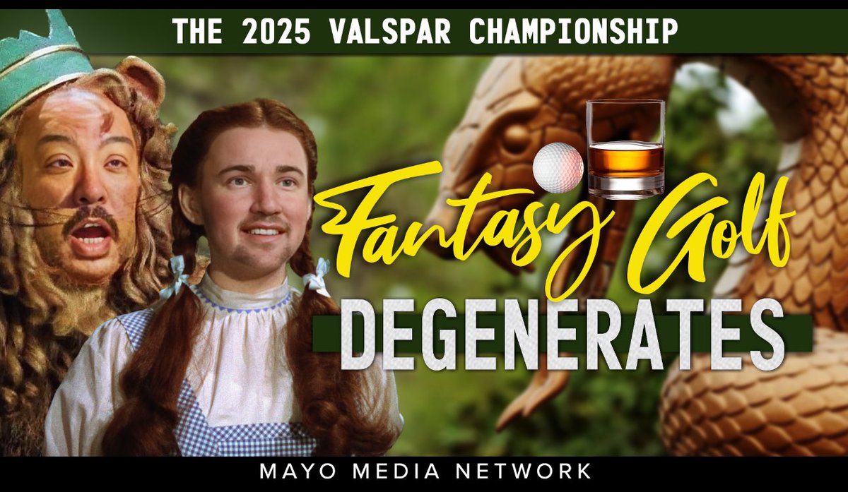 Kenny Kim (@kendovt) on Twitter photo The <a href="/FGDegenerates/">Fantasy Golf Degenerates</a> show for Valspar is LIVE. Might be the best show we’ve done this year.
-PLAYERS Recap
-Rory/Kawa/Scheffler aka The Good, The Bad, and The Ugly
-Best Slump Buster Ever?
-Can I Really Quit Cigs?
-Copperhead Preview/Trends
-<a href="/kickbackgolf/">Kickback Golf</a> Betting Segment
-Cash The <a href="/FGDegenerates/">Fantasy Golf Degenerates</a> show for Valspar is LIVE. Might be the best show we’ve done this year.
-PLAYERS Recap
-Rory/Kawa/Scheffler aka The Good, The Bad, and The Ugly
-Best Slump Buster Ever?
-Can I Really Quit Cigs?
-Copperhead Preview/Trends
-<a href="/kickbackgolf/">Kickback Golf</a> Betting Segment
-Cash