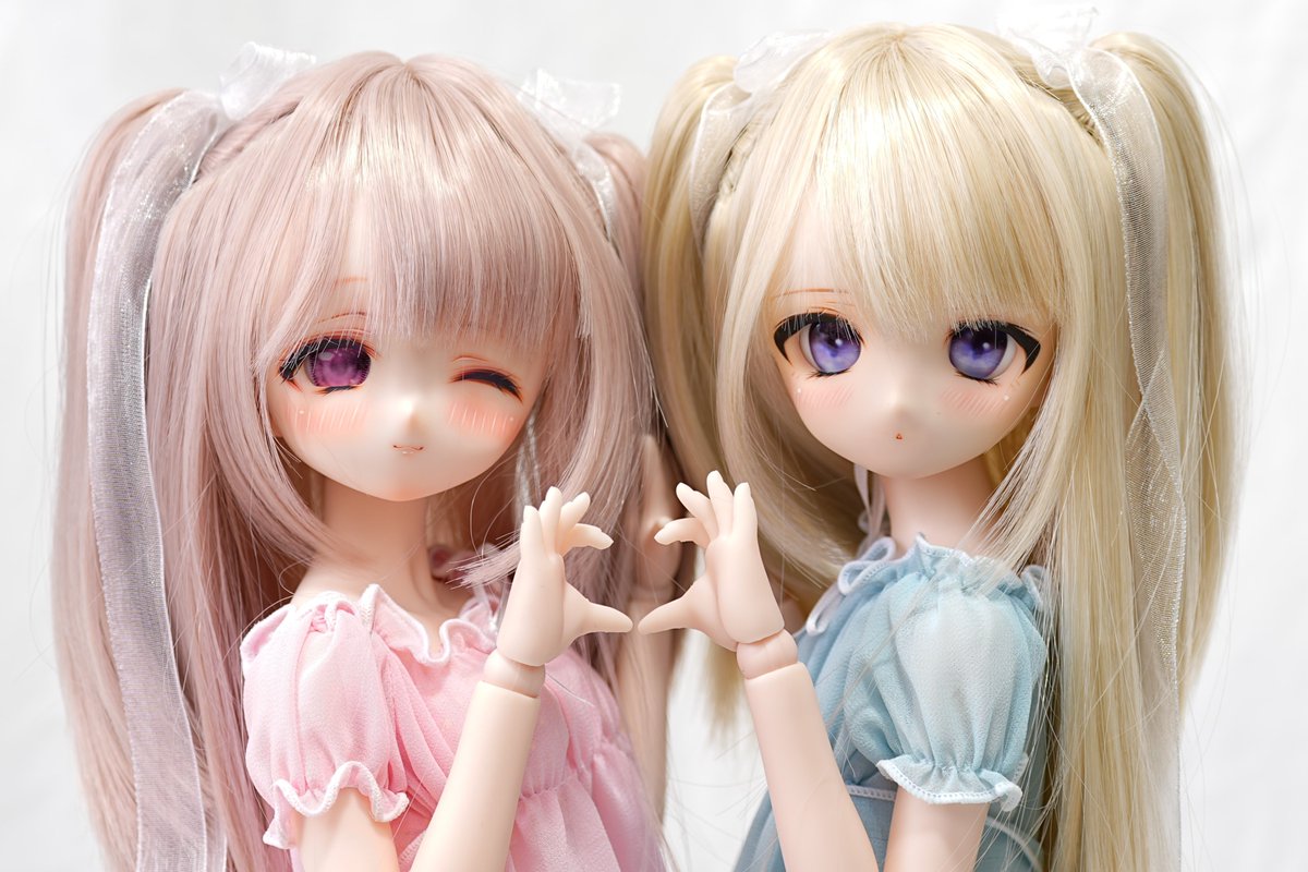 ❤💙
#ストロベリーっ子　#やみの娘　#うちのこかわいい #MDDはいいぞ　#ロンシュカウィッグ　#放課後アイ_VENUS　#FashionTail