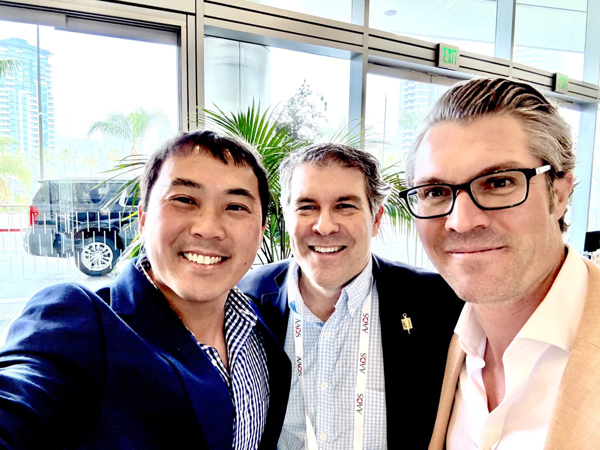 AAOS 2025 | Great to catch up with friends and colleagues at ⁦<a href="/AAOS1/">AAOS</a>⁩ in San Diego. Congratulations to Dr. Paul Tornetta on a very successful Presidency and to President-elect, Dr. Ned Amendola.