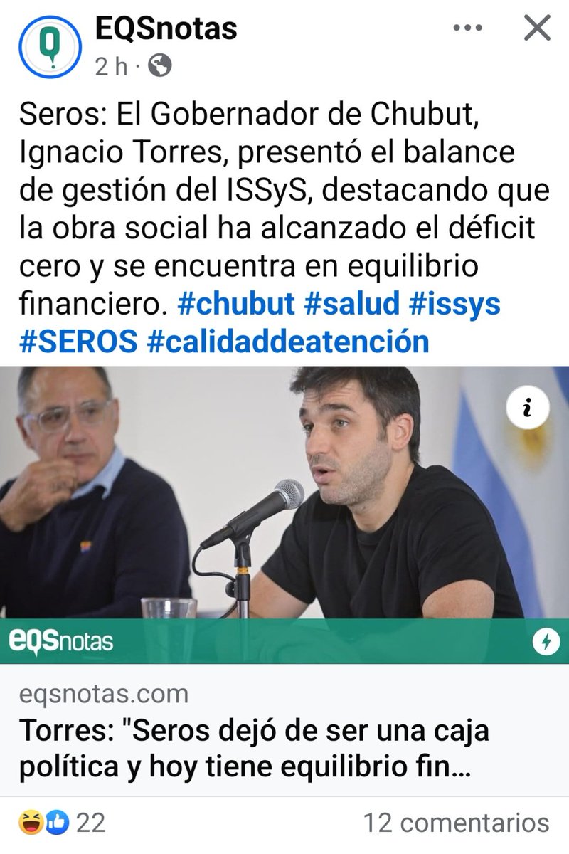 CHUBUT__News's tweet photo. #NachoTorresMiente es HT en facebook.
Y un día #Chubut despertó.
#TweetOff https://t.co/aRz4LO5B1V