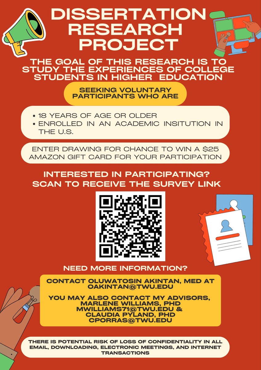 Priscilliae_I's tweet image. My friend is working on her dissertation and needs participants. Please fill out this survey, thanks!! twu.qualtrics.com/jfe/form/SV_3z…